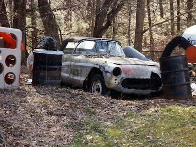 abandoned cars