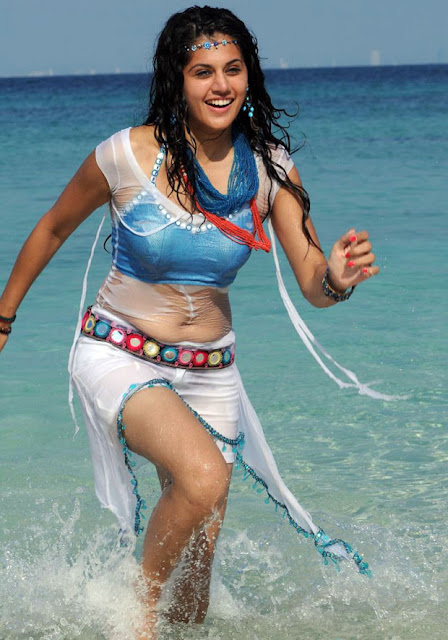 Tapsee actress hot photos in Daruvu Movie