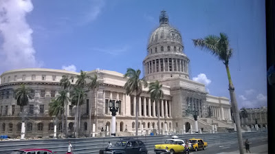 The National Ballet of Cuba building in Havana, Cuba