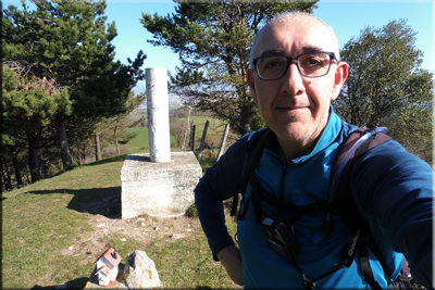 Lendizgana mendiaren gailurra 848 m. - 2019ko martxoaren 23an