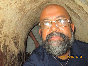 INSIDE THE "Cu Chi" TUNNEL.