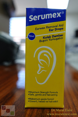 Kulak kiri temizliği için ilaç - Serumex buşon yumuşatıcı damla - Serumex Damla - Kulak kiri yumuşatıcı damla - Sıkışmış serumen tedavisi - Kulak kiri tedavisi - İmpakte serumen