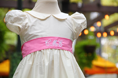 Bridesmaid Dresses Baton Rouge on Coren Moore Real Weddings  What Is Cuter Than Monogrammed Flower Girl