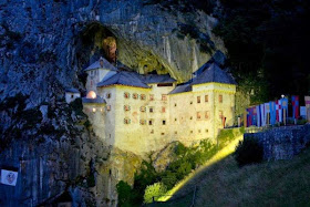  Predjama Castle in Slovenia
