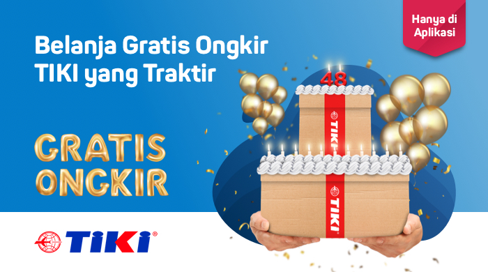 Bukalapak - Voucher Belanja Gratis Ongkir Pakai Tiki (s.d 7 Okt 2018)