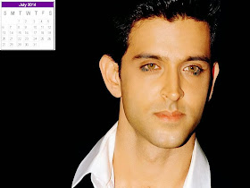 Hrithik Roshan Calendar 2014