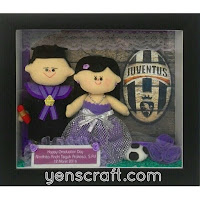 boneka wisuda jersey juventus