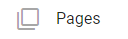 Blogger Pages Menu Icon