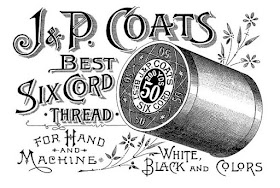 Vintage Thread Advertisment from The Graphics Fairy
