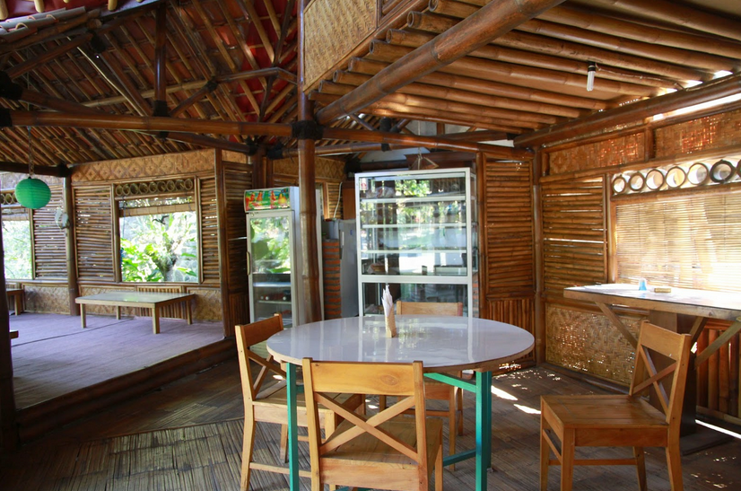Contoh Desain  Gambar Cafe Warung  Kopi Dari Bambu  Terbaru 