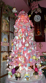  Pink Easter tree and Easter decorations ideas