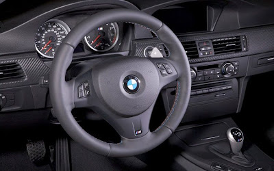 2011 BMW M3 Frozen Gray Coupe Steering Wheel View