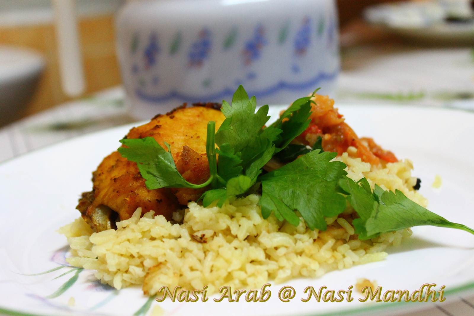 Catatan harian dunia masakan: Nasi Arab @ Nasi Mandhi