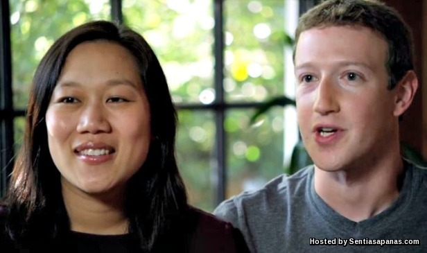 Mark Zuckerberg and Priscilla Chan