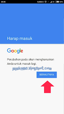 kenapa tidak bisa masuk akun google di android