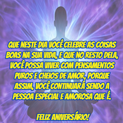 mensagem de aniversario