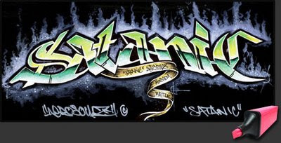 3d-graffiti-alphabet-arrow-satanic