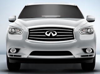 2013 Infiniti JX35 silver white