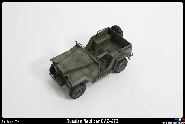 GAZ-67B de Tamiya au 1/48.