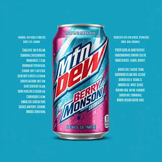 1. A vibrant bottle of MTN Dew Berry Monsoon, showcasing its enticing flavor and colorful design.   2. MTN Dew Berry Monsoon bottle, highlighting its bold colors and refreshing berry flavor, inviting exploration of its taste.  3. A striking MTN Dew Berry Monsoon bottle, representing its lively berry flavor and appealing design for beverage enthusiasts.