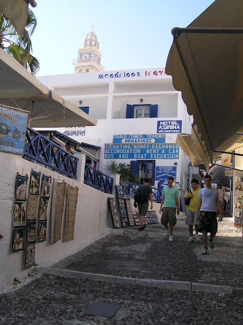 by E.V.Pita 2007 / Santorini (Greece) city walk in 2 hours