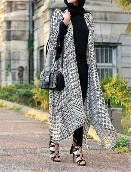 18+ Model Rok Batik Hijab