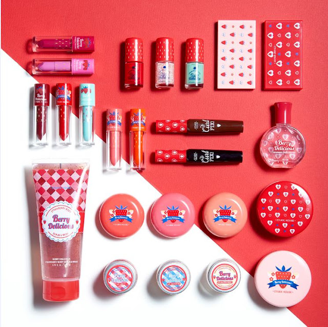 a photo of Etude House Berry Delicious collection