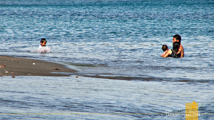 Morning Dip at Linamon's Mago-ong Beach 