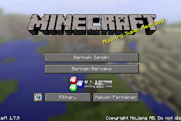 Panduan Bermain Game "Minecraft Survival" Di PC/Komputer - Bagian Ke 02