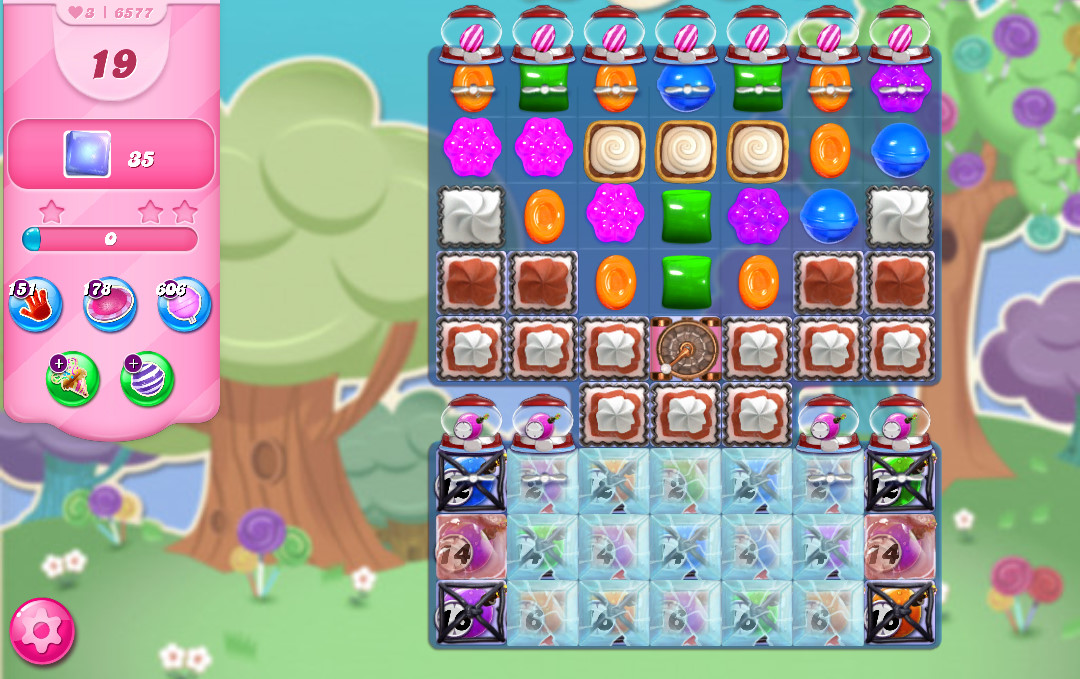 Candy Crush Saga level 6577