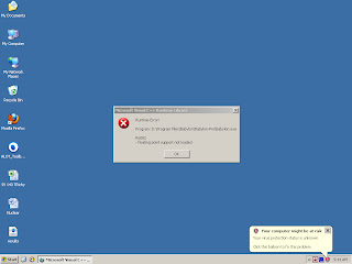 runtime error r6002 in microsoft visual c++