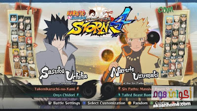 تحميل لعبة ناروتو ستورم 4 للكمبيوتر Naruto Storm 4 من ميديا فاير