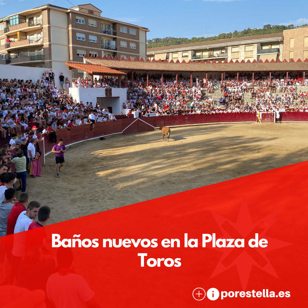 Reforma de dos de los baños en la plaza de toros