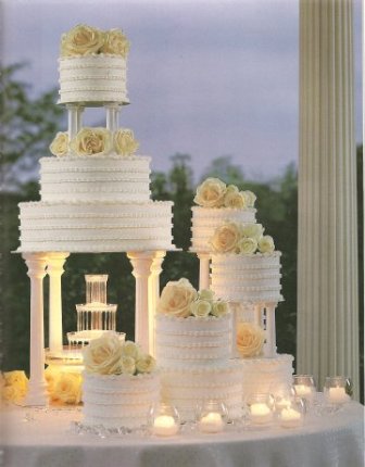 Free Amazing fountain wedding Cake Wallpaper