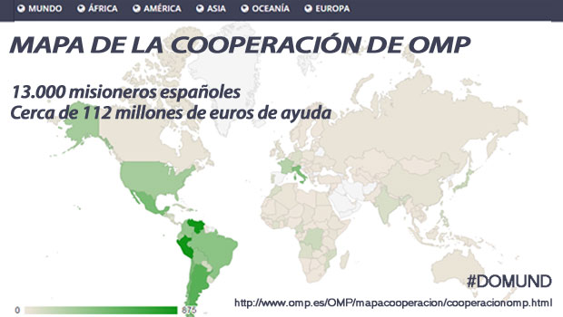 Orar y rezar por el Domund y los misioneros
