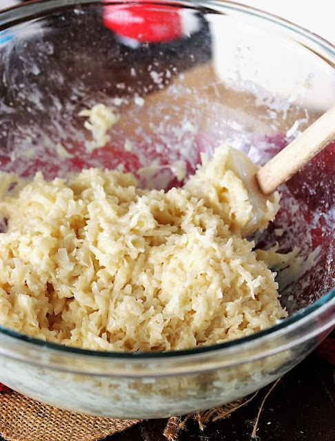 Coconut Macaroons Batter Image