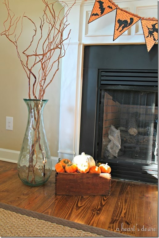 Pumpkins in a box