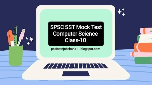 Computer Science Class 10 Chapter One MCQs Mock Test for SPSC SST Test