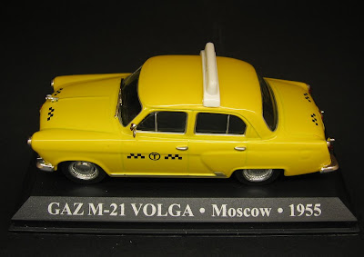 Volga M 21 - Miniatura automóvel - Taxi