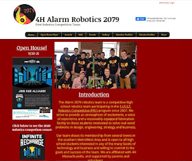 The Alarm 2079 robotics team is a competitive high school robotics team