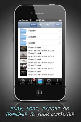 Phan mem YouTube Downloader cho iphone