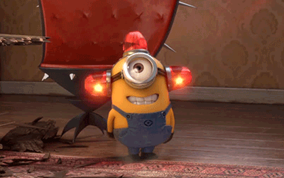 AKI GIFS: Gifs animados Minions
