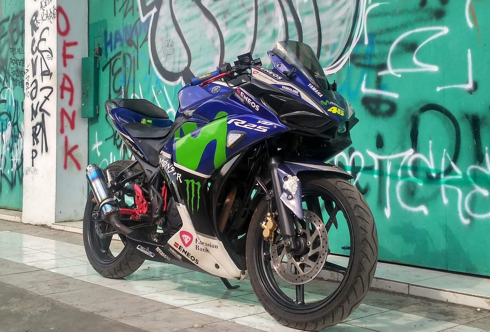 Racecloudia Blog Ganteng Banget Modifikasi Yamaha Byson Full