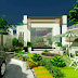 New home designs latest.: Modern homes beautiful garden designs ideas.