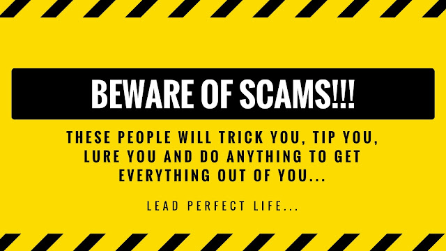 beware of scams