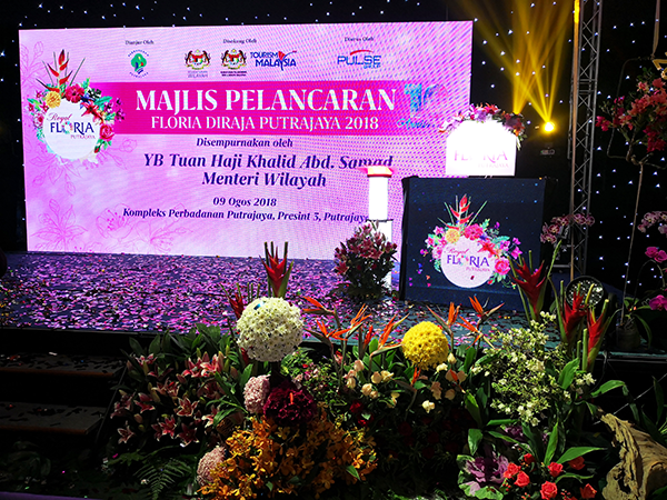 Lifesecretspice Travel Food Events Musings Royal Floria Putrajaya Biggest Floral Exhibition Is Coming To Town