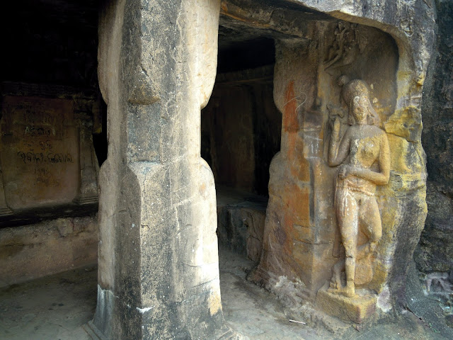 The Jaya-Vijaya cave, Udayagiri, Bhubaneshwar