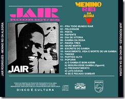 Jair Rodrigues - 1968 - Menino rei da alegria - Traseira