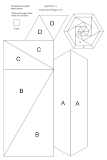 free quilt block pattern and template