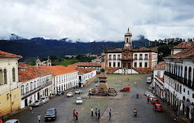 Praça Tiradentes - Ouro Preto - Minas Gerais - Cidade Histórica, Unesco, Ciclo do ouro, Inconfidência Mineira, Independência do Brasil